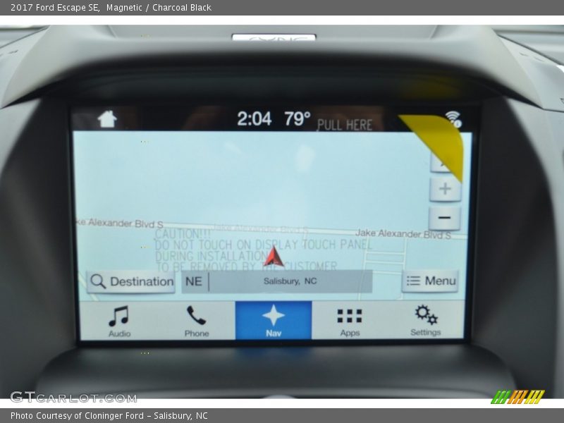 Magnetic / Charcoal Black 2017 Ford Escape SE