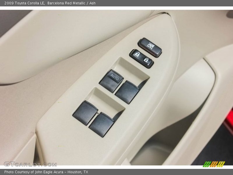 Barcelona Red Metallic / Ash 2009 Toyota Corolla LE