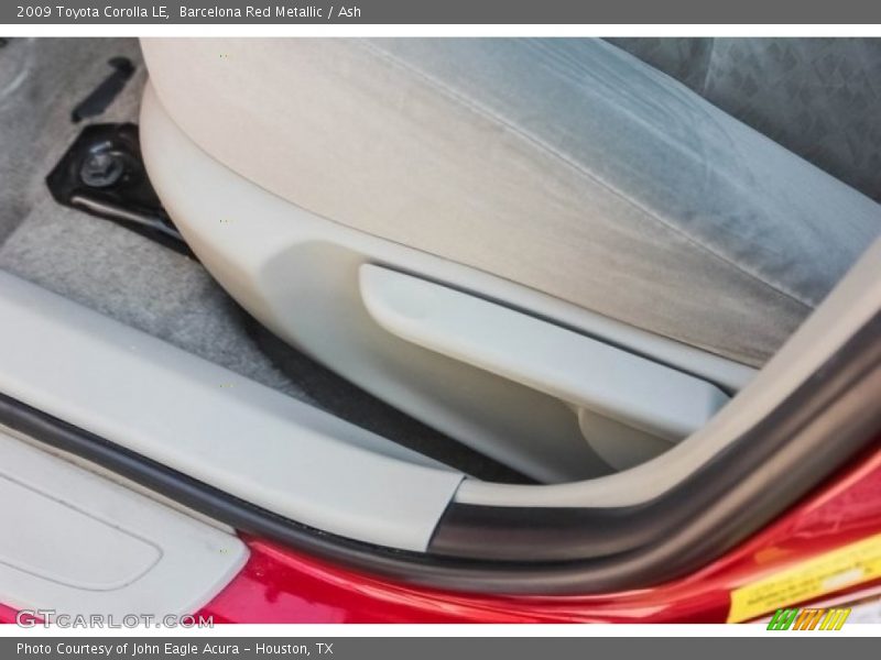 Barcelona Red Metallic / Ash 2009 Toyota Corolla LE