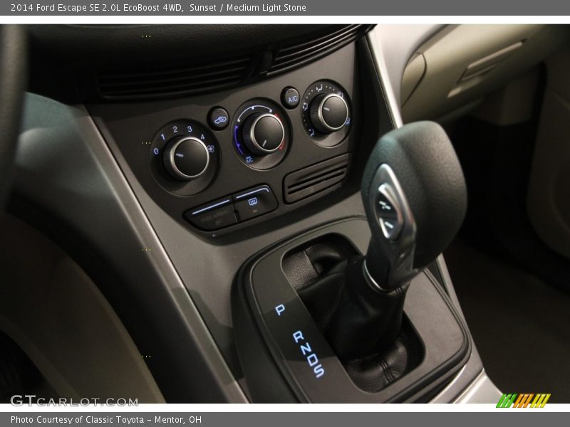 Sunset / Medium Light Stone 2014 Ford Escape SE 2.0L EcoBoost 4WD