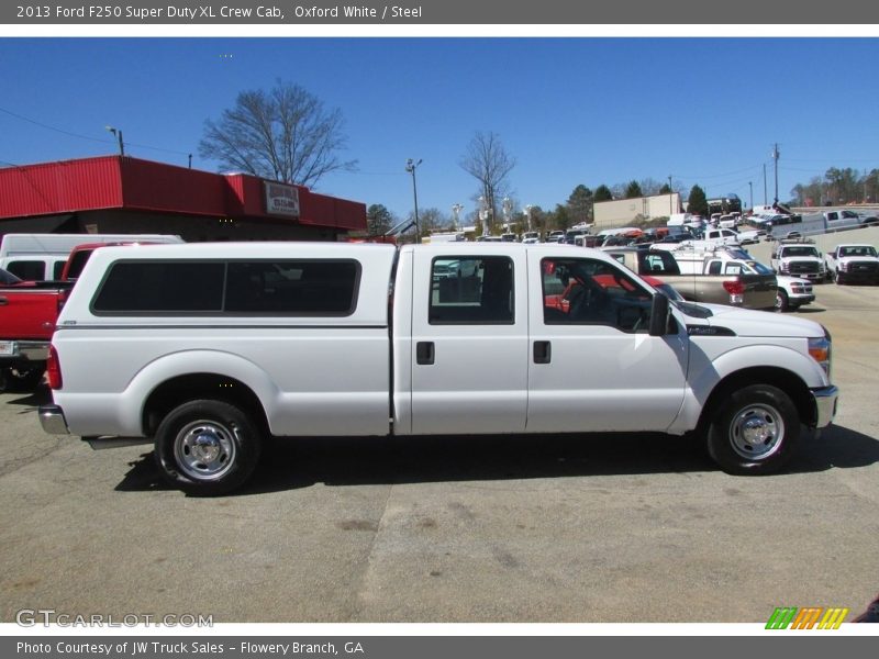 Oxford White / Steel 2013 Ford F250 Super Duty XL Crew Cab