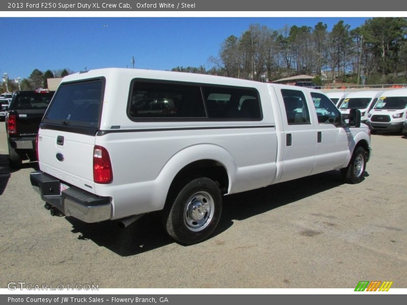 Oxford White / Steel 2013 Ford F250 Super Duty XL Crew Cab