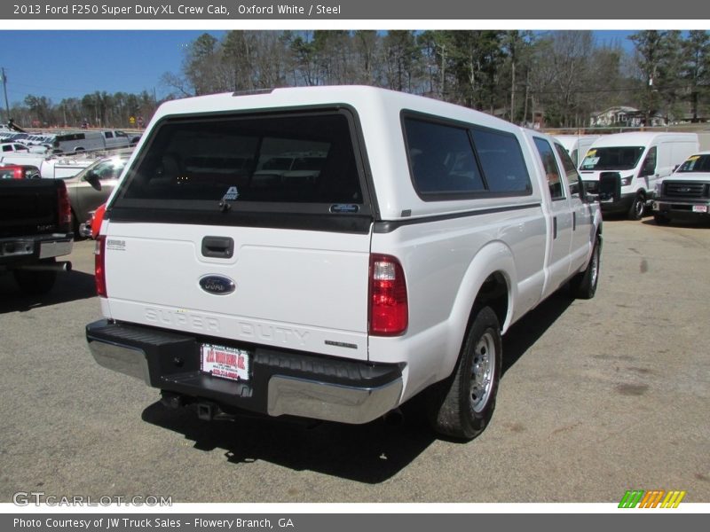Oxford White / Steel 2013 Ford F250 Super Duty XL Crew Cab
