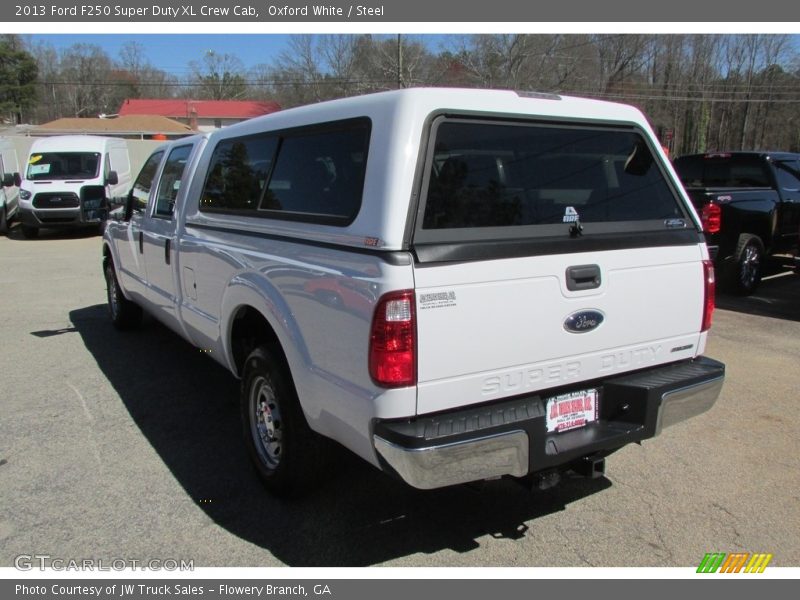 Oxford White / Steel 2013 Ford F250 Super Duty XL Crew Cab