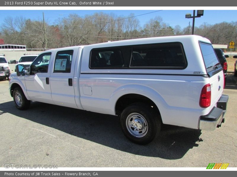Oxford White / Steel 2013 Ford F250 Super Duty XL Crew Cab