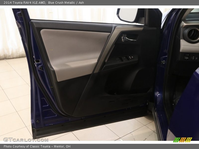 Blue Crush Metallic / Ash 2014 Toyota RAV4 XLE AWD