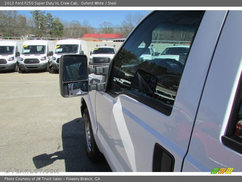Oxford White / Steel 2013 Ford F250 Super Duty XL Crew Cab