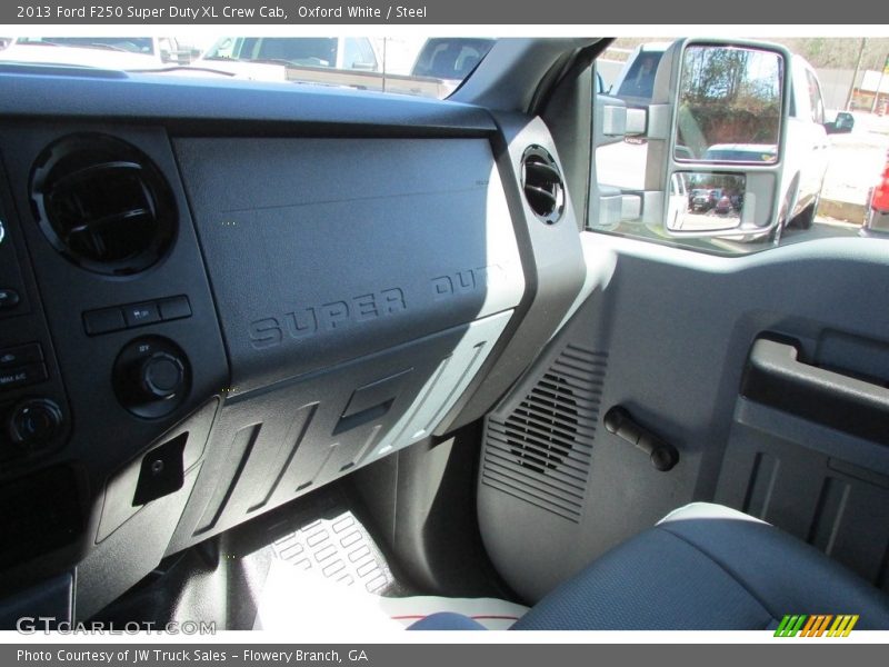 Oxford White / Steel 2013 Ford F250 Super Duty XL Crew Cab