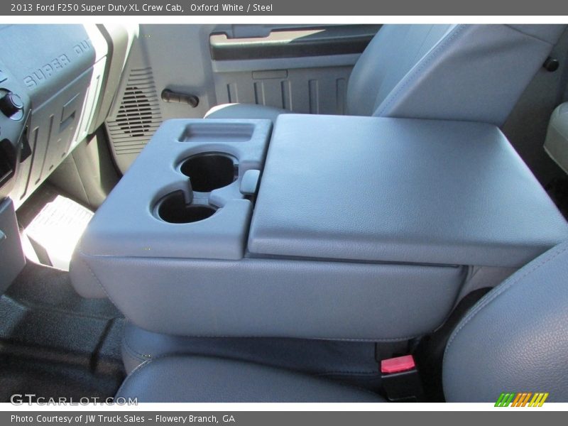 Oxford White / Steel 2013 Ford F250 Super Duty XL Crew Cab