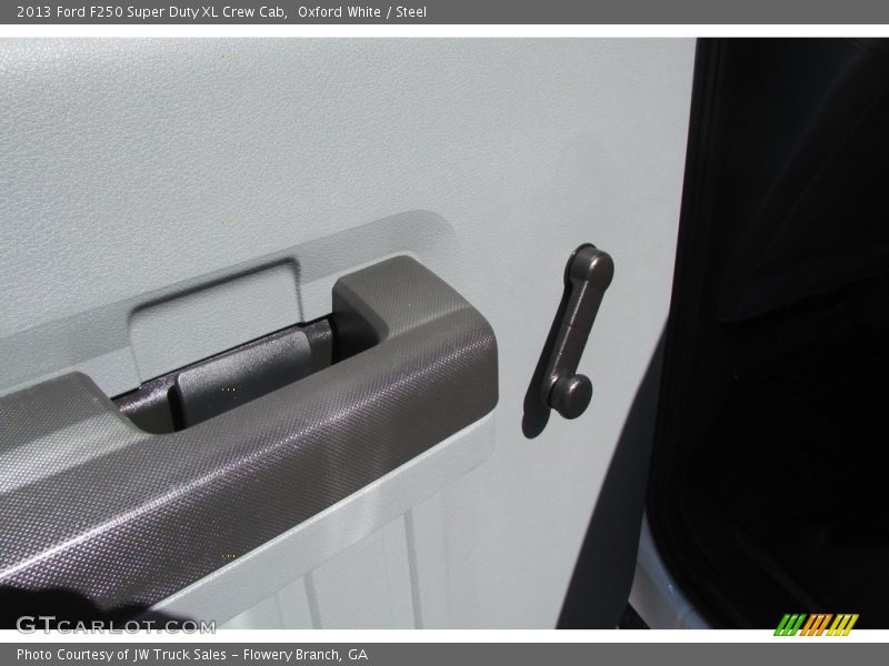 Oxford White / Steel 2013 Ford F250 Super Duty XL Crew Cab