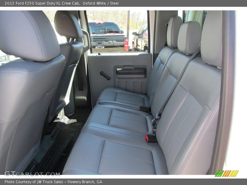 Oxford White / Steel 2013 Ford F250 Super Duty XL Crew Cab
