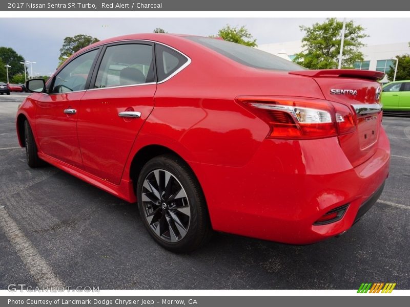 Red Alert / Charcoal 2017 Nissan Sentra SR Turbo