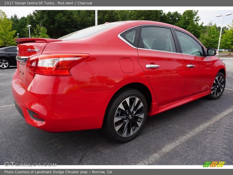 Red Alert / Charcoal 2017 Nissan Sentra SR Turbo