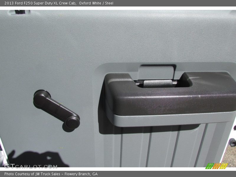 Oxford White / Steel 2013 Ford F250 Super Duty XL Crew Cab