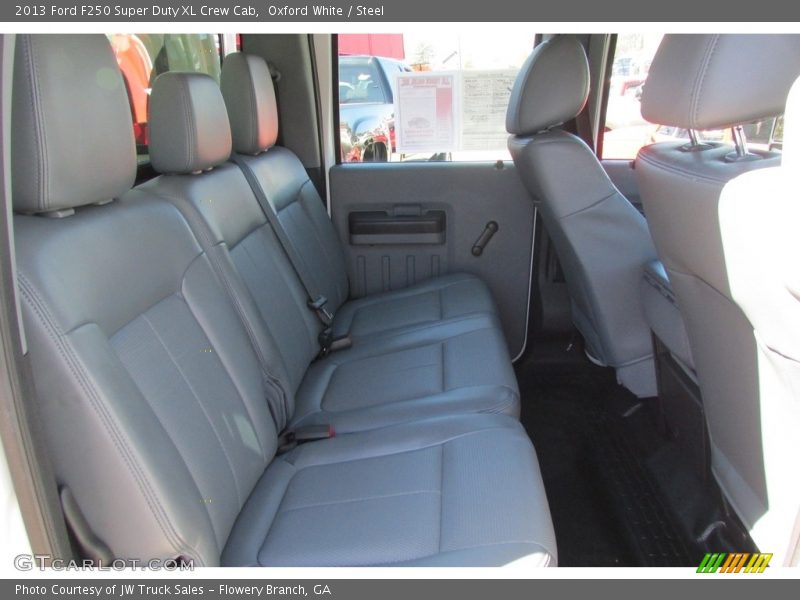 Oxford White / Steel 2013 Ford F250 Super Duty XL Crew Cab