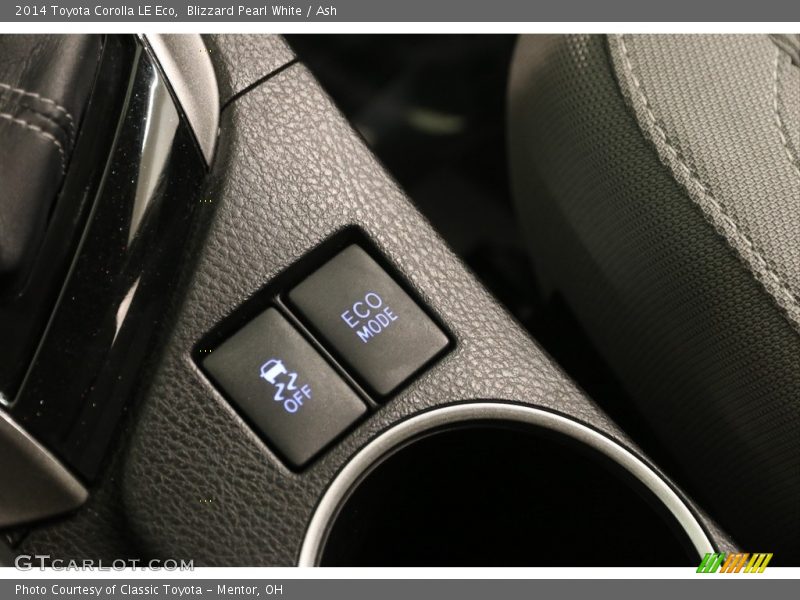 Blizzard Pearl White / Ash 2014 Toyota Corolla LE Eco