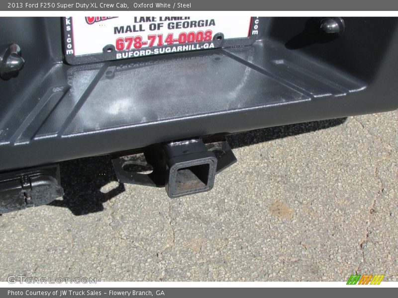 Oxford White / Steel 2013 Ford F250 Super Duty XL Crew Cab