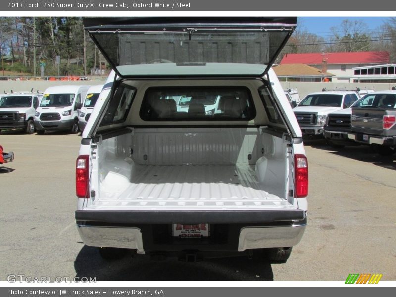 Oxford White / Steel 2013 Ford F250 Super Duty XL Crew Cab