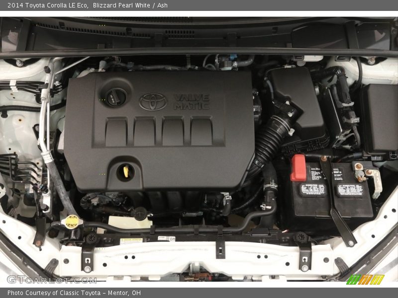 Blizzard Pearl White / Ash 2014 Toyota Corolla LE Eco
