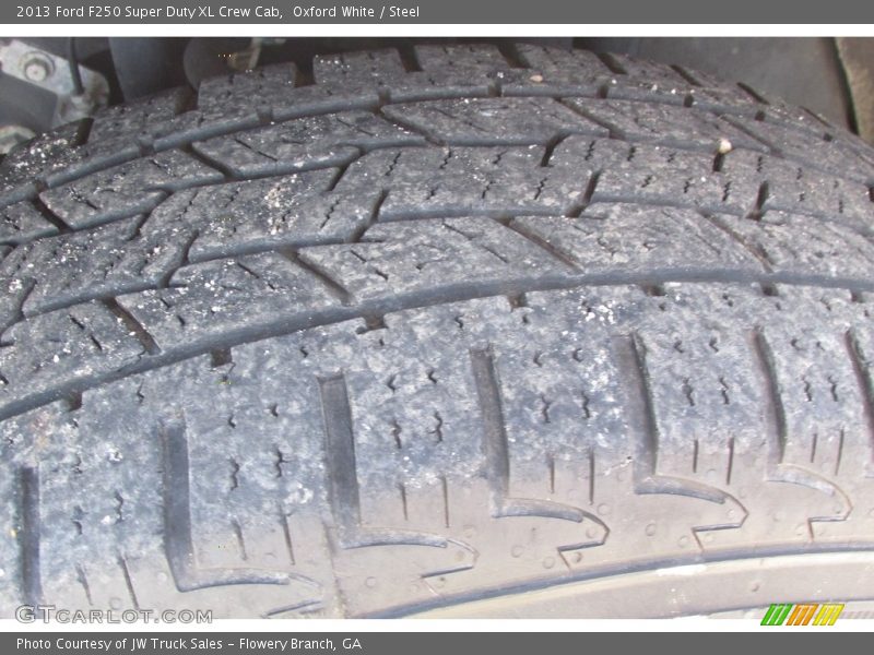 Oxford White / Steel 2013 Ford F250 Super Duty XL Crew Cab