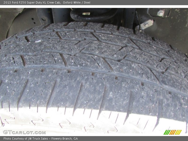 Oxford White / Steel 2013 Ford F250 Super Duty XL Crew Cab