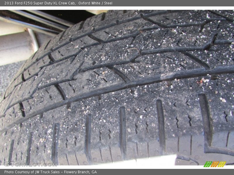 Oxford White / Steel 2013 Ford F250 Super Duty XL Crew Cab