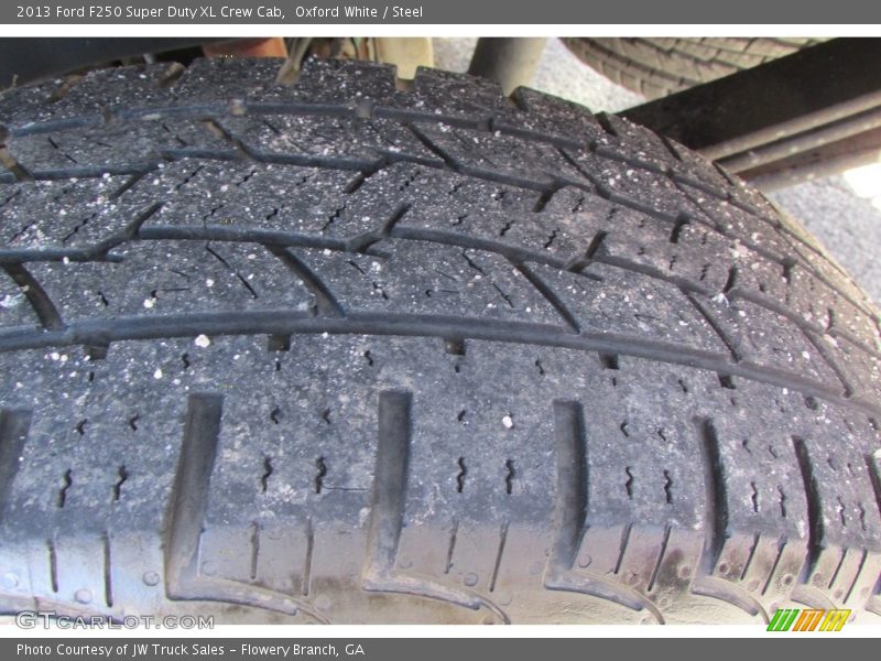 Oxford White / Steel 2013 Ford F250 Super Duty XL Crew Cab