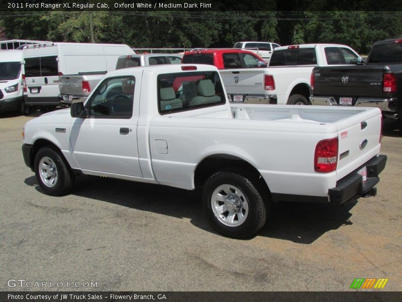 Oxford White / Medium Dark Flint 2011 Ford Ranger XL Regular Cab
