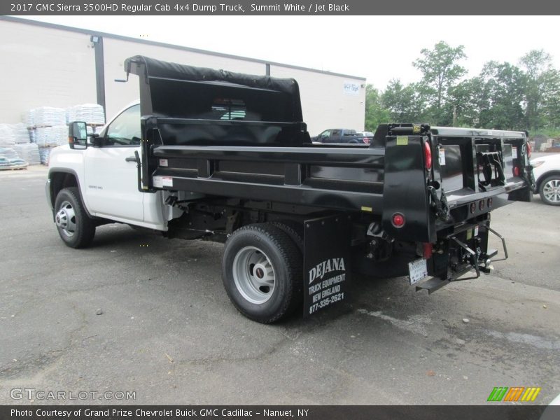 Summit White / Jet Black 2017 GMC Sierra 3500HD Regular Cab 4x4 Dump Truck