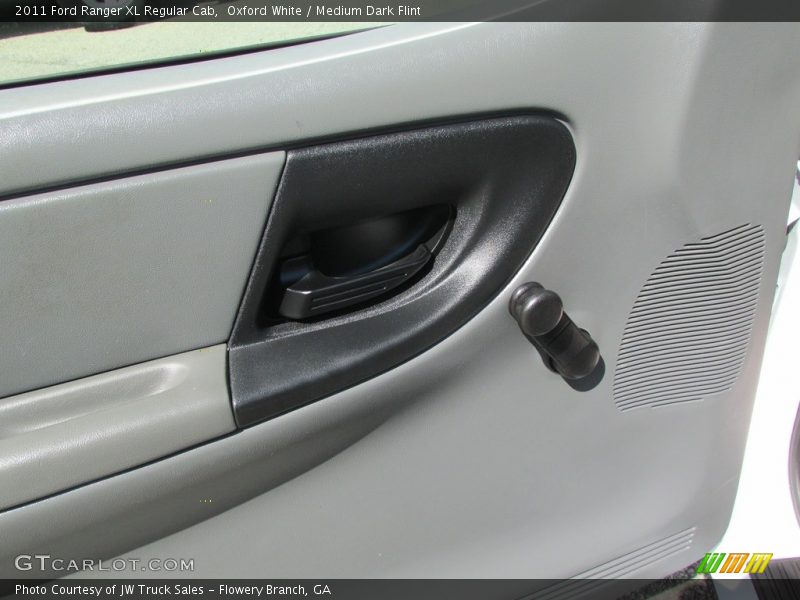 Oxford White / Medium Dark Flint 2011 Ford Ranger XL Regular Cab