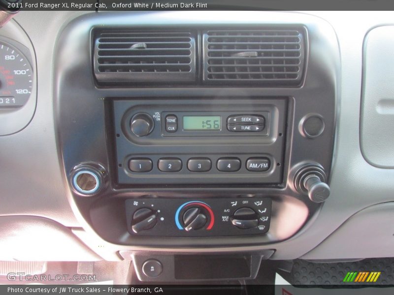 Oxford White / Medium Dark Flint 2011 Ford Ranger XL Regular Cab