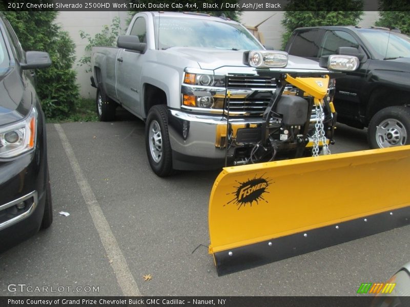 Black / Dark Ash/Jet Black 2017 Chevrolet Silverado 2500HD Work Truck Double Cab 4x4
