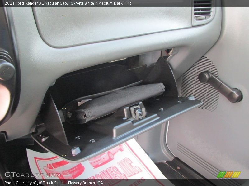 Oxford White / Medium Dark Flint 2011 Ford Ranger XL Regular Cab