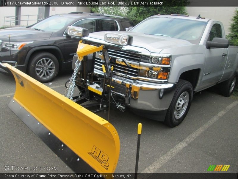 Black / Dark Ash/Jet Black 2017 Chevrolet Silverado 2500HD Work Truck Double Cab 4x4