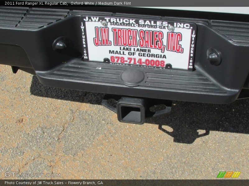 Oxford White / Medium Dark Flint 2011 Ford Ranger XL Regular Cab
