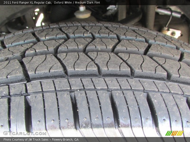 Oxford White / Medium Dark Flint 2011 Ford Ranger XL Regular Cab