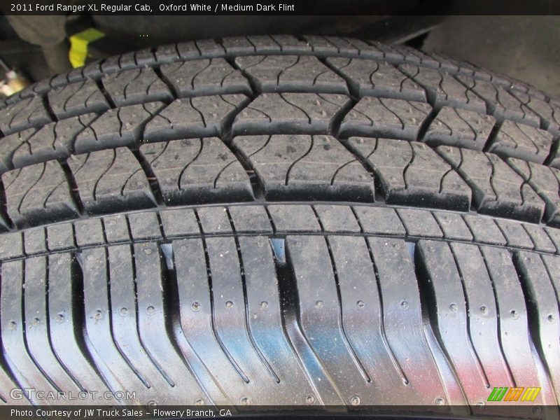 Oxford White / Medium Dark Flint 2011 Ford Ranger XL Regular Cab