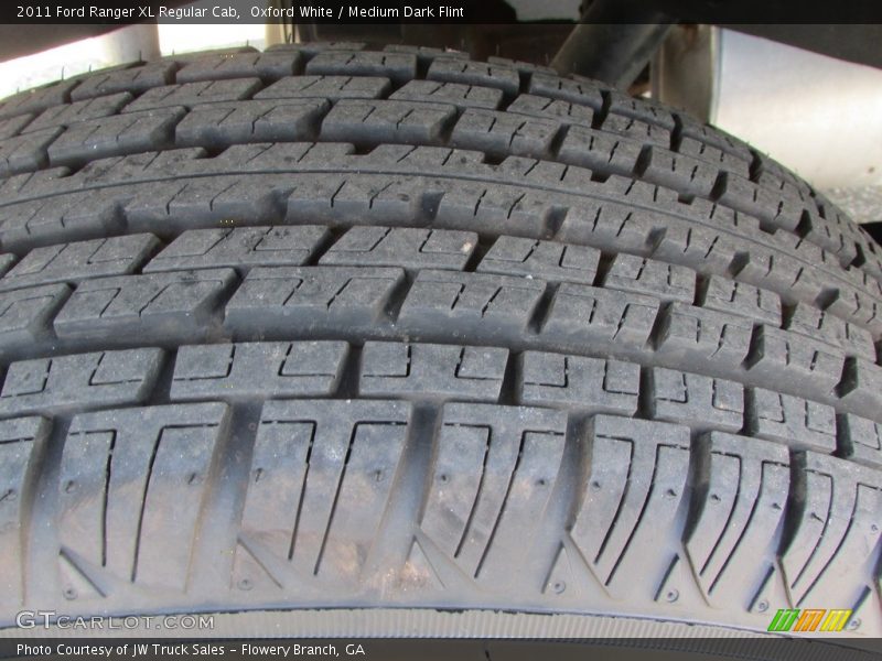 Oxford White / Medium Dark Flint 2011 Ford Ranger XL Regular Cab