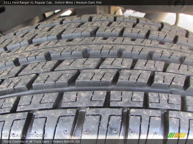 Oxford White / Medium Dark Flint 2011 Ford Ranger XL Regular Cab