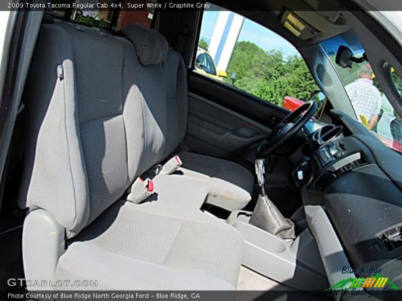 Super White / Graphite Gray 2009 Toyota Tacoma Regular Cab 4x4