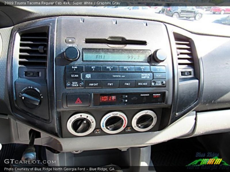 Super White / Graphite Gray 2009 Toyota Tacoma Regular Cab 4x4