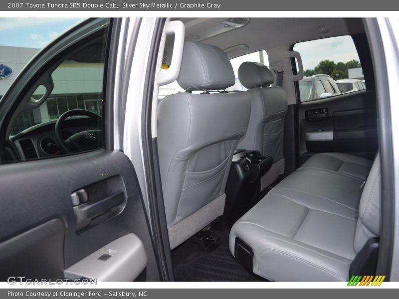 Silver Sky Metallic / Graphite Gray 2007 Toyota Tundra SR5 Double Cab
