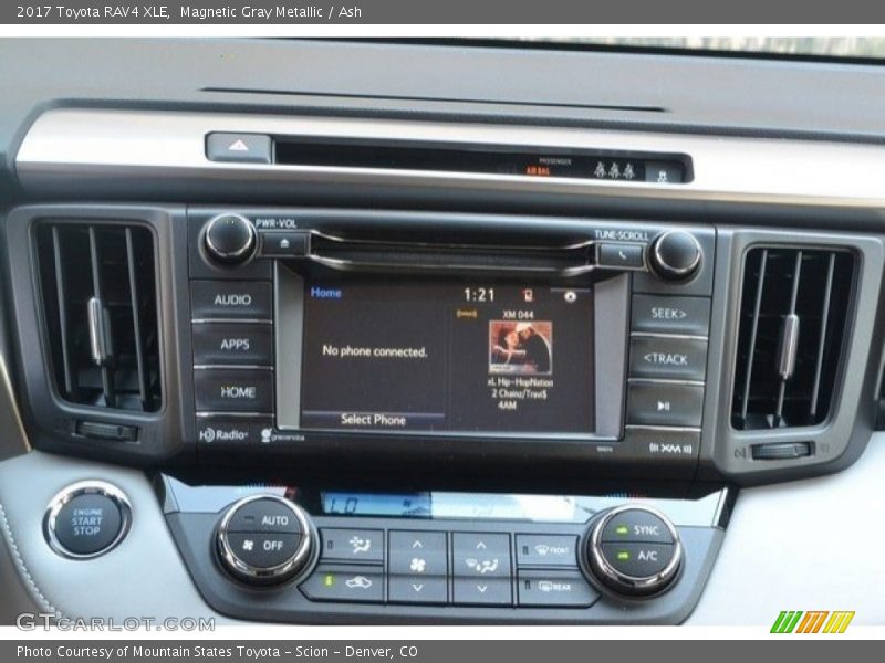 Magnetic Gray Metallic / Ash 2017 Toyota RAV4 XLE