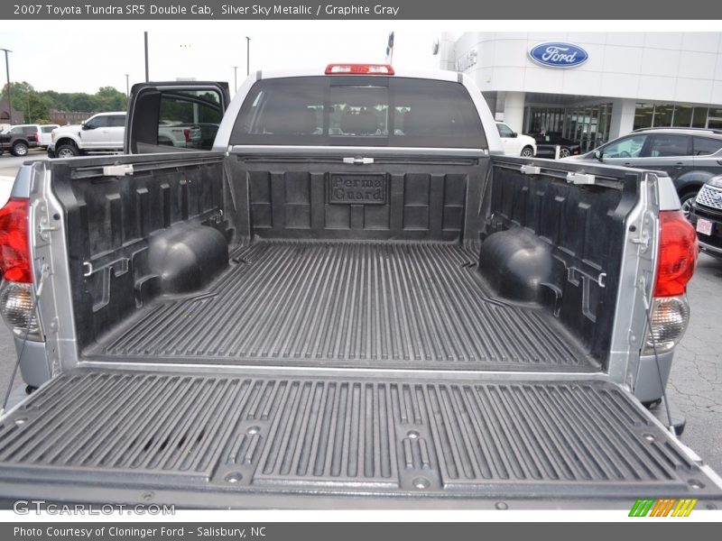 Silver Sky Metallic / Graphite Gray 2007 Toyota Tundra SR5 Double Cab