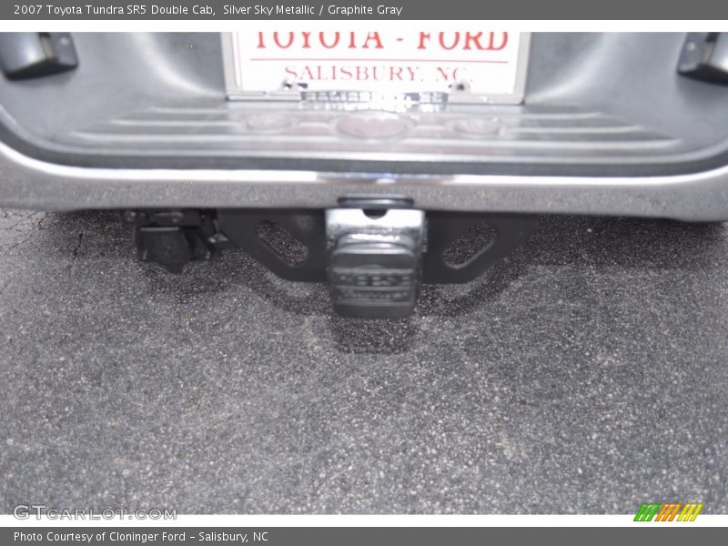 Silver Sky Metallic / Graphite Gray 2007 Toyota Tundra SR5 Double Cab