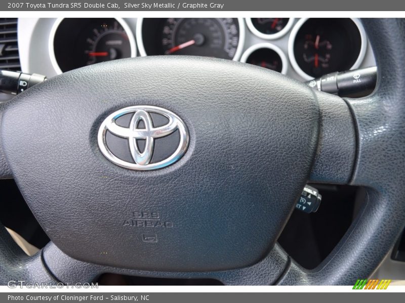 Silver Sky Metallic / Graphite Gray 2007 Toyota Tundra SR5 Double Cab
