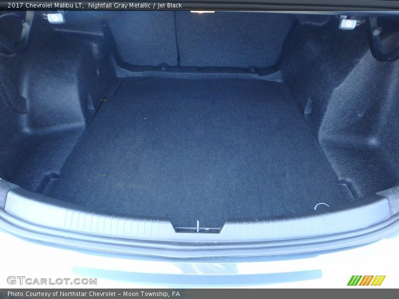 Nightfall Gray Metallic / Jet Black 2017 Chevrolet Malibu LT