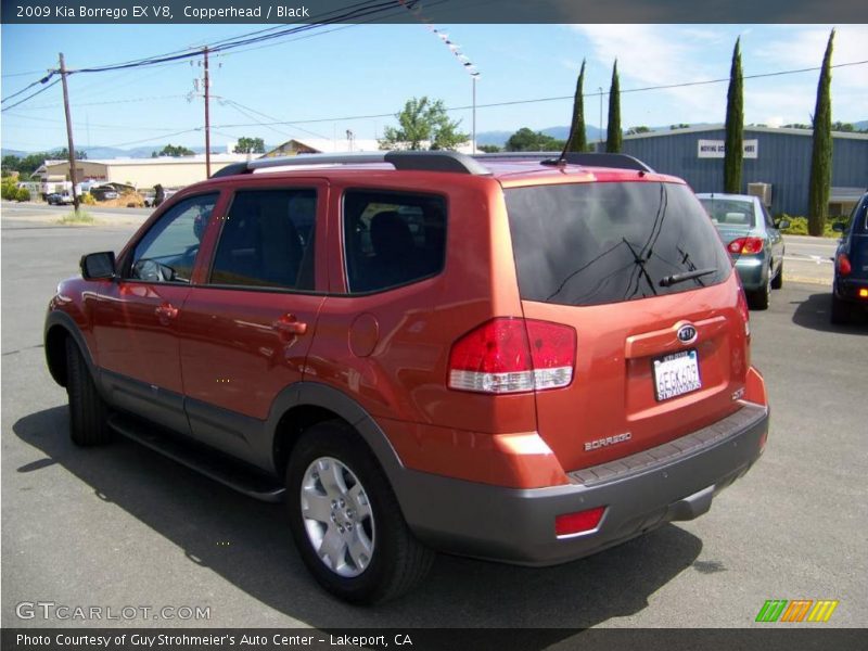 Copperhead / Black 2009 Kia Borrego EX V8