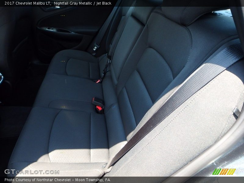 Nightfall Gray Metallic / Jet Black 2017 Chevrolet Malibu LT