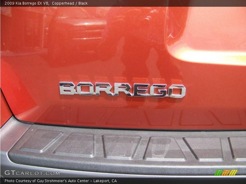 Copperhead / Black 2009 Kia Borrego EX V8
